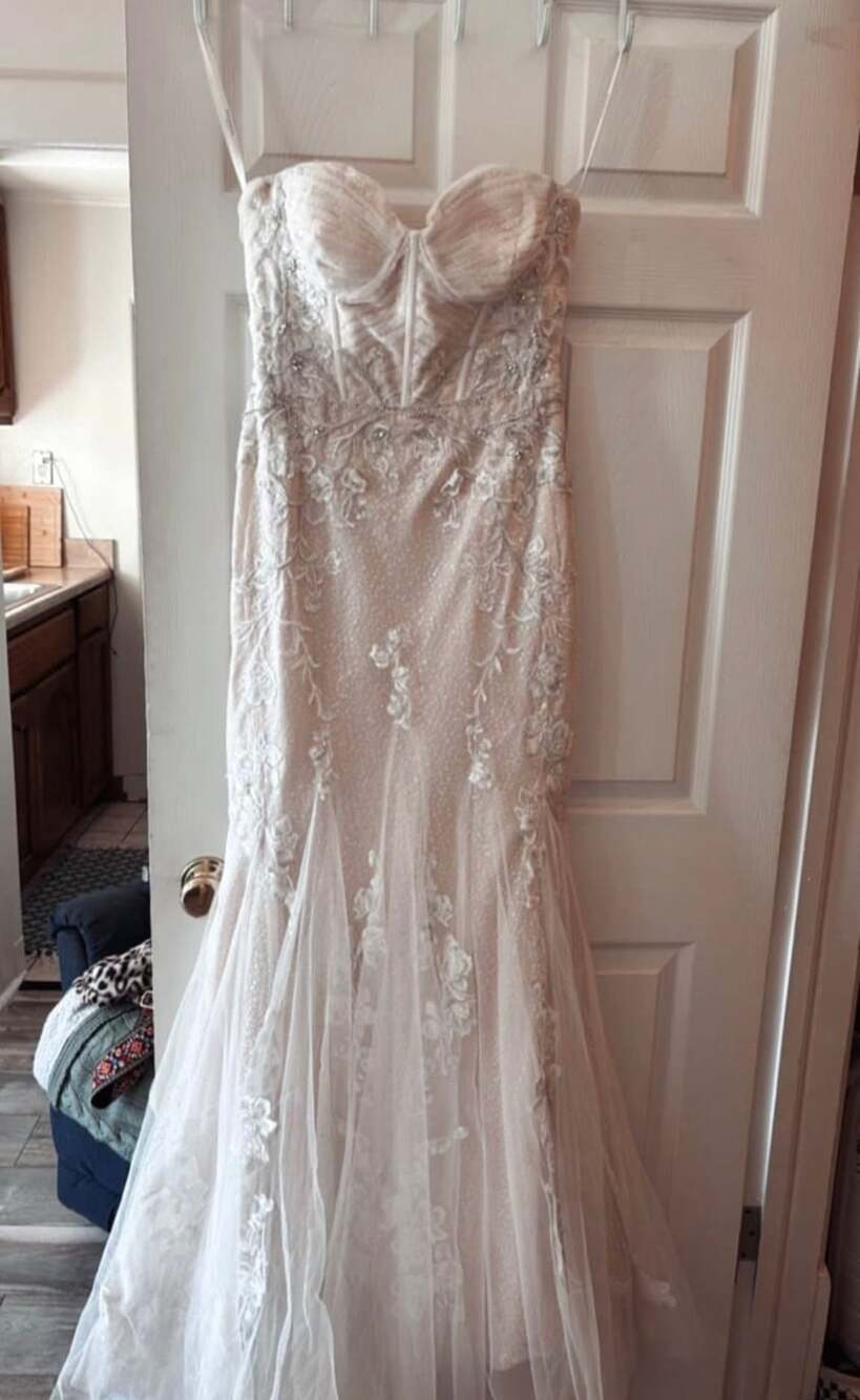 Allure Cilka Wedding Dress - LIKE-NEW UNALTERED - Size US 10
